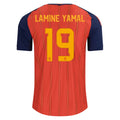 LAMINE YAMAL #19 Spain Home Match Jersey Player Version World Cup 2026 Front