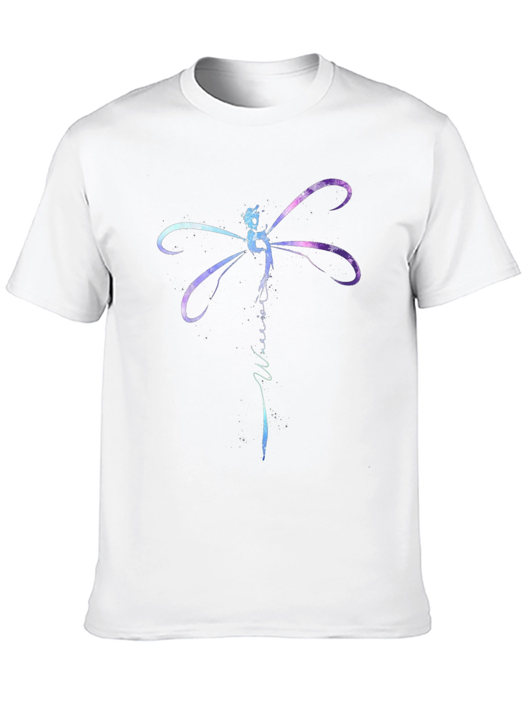 Dragonfly Warrior Graphic T-Shirt