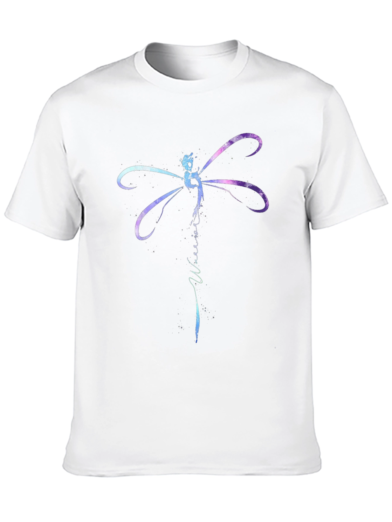 Dragonfly Warrior Graphic T-Shirt