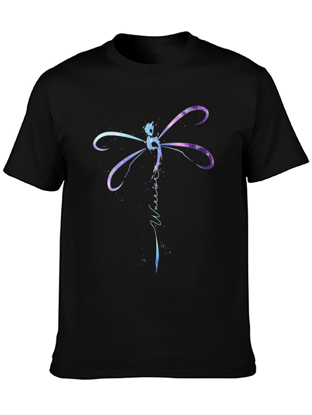 Dragonfly Warrior Graphic T-Shirt