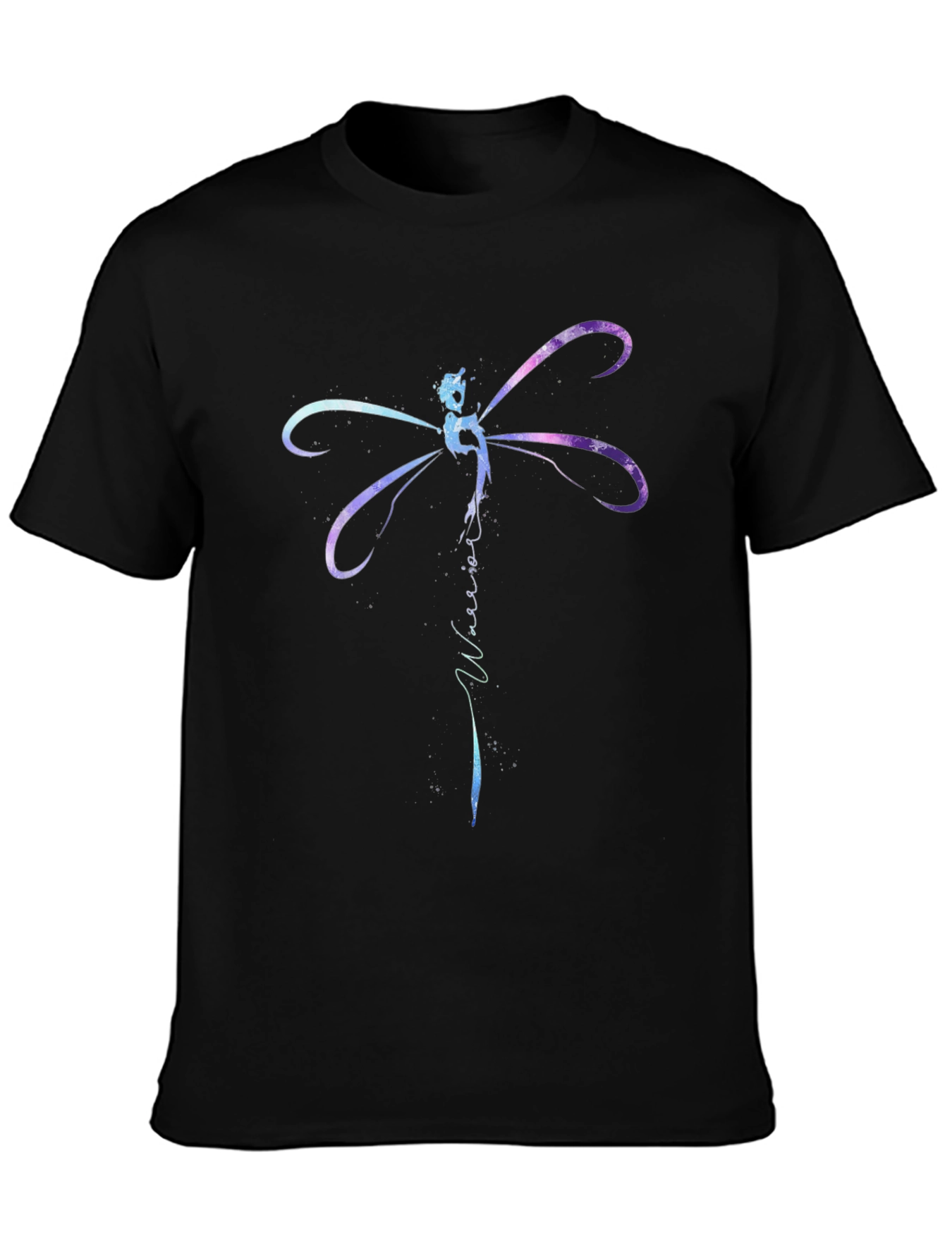 Dragonfly Warrior Graphic T-Shirt