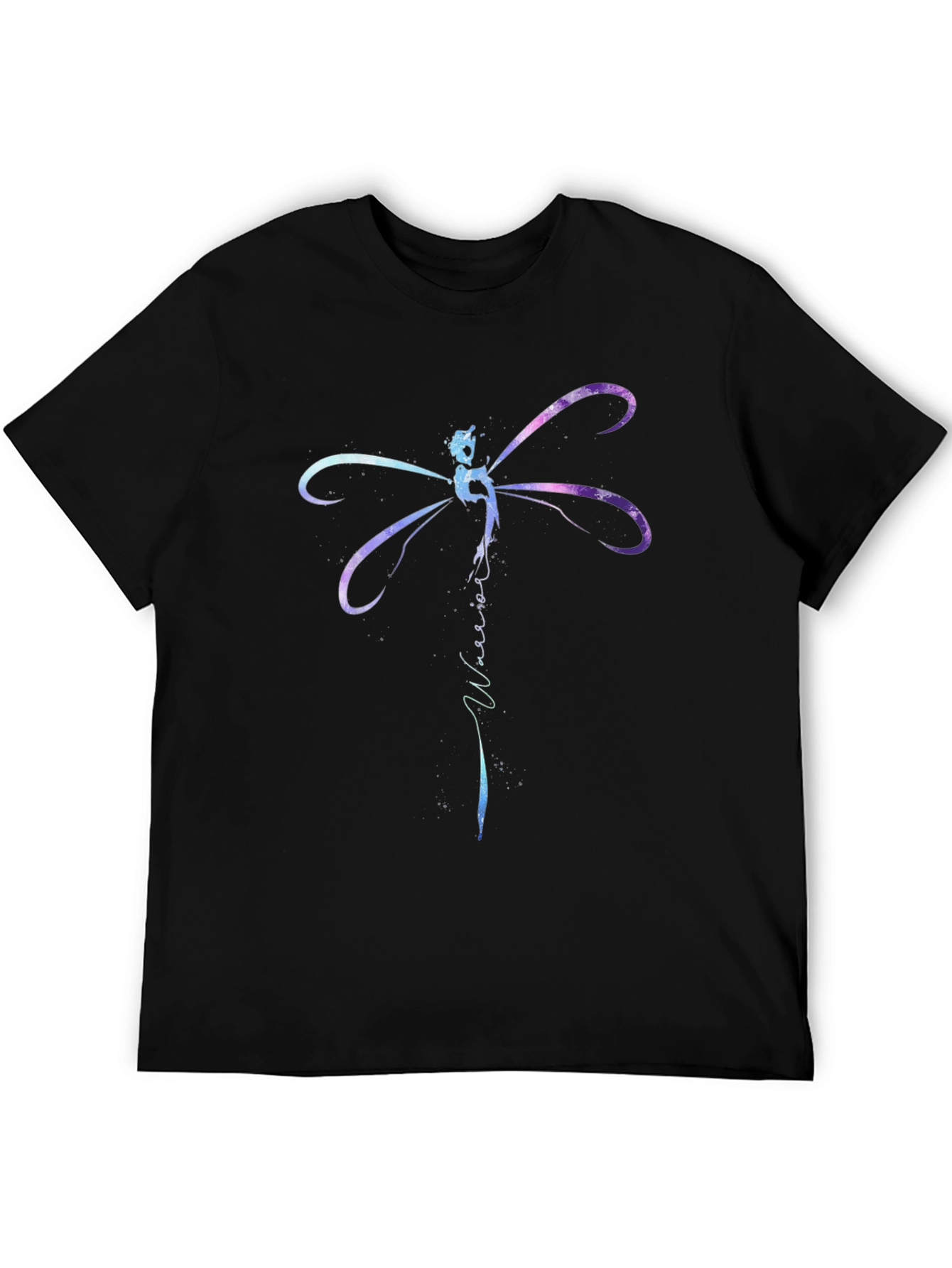 Dragonfly Warrior Graphic T-Shirt