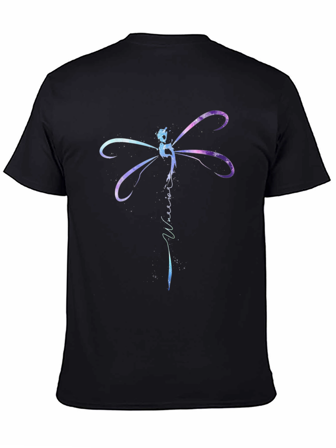 Dragonfly Warrior Graphic T-Shirt