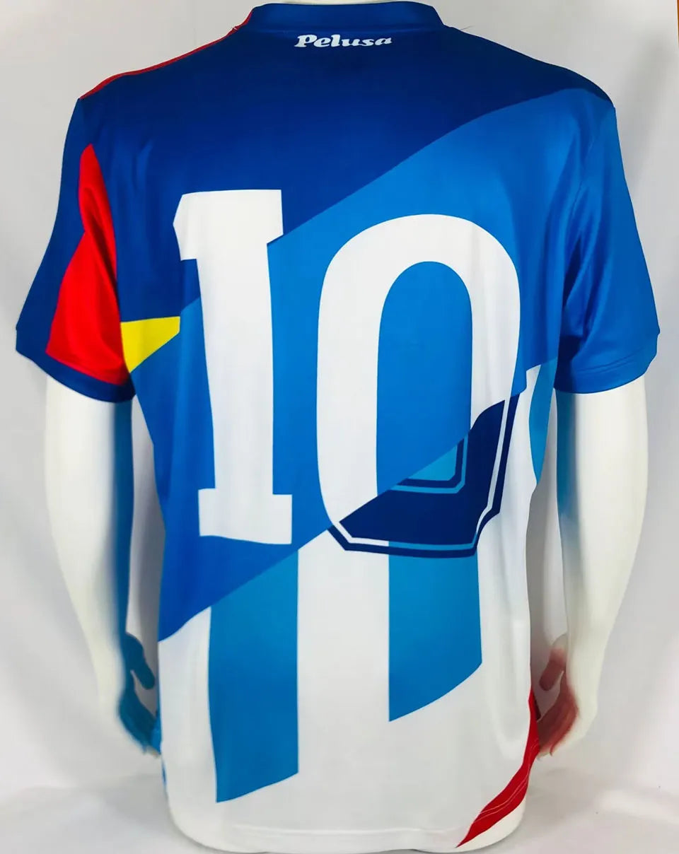 #10 Napoli Maradona Version Retro Soccer Jersey 背后10号 ★★ Back