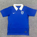 2026/27 Finland Away Blue Fans Soccer Jersey Front