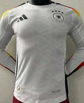 2024/25 Germany Home White Player Version Long Sleeve Jersey Front