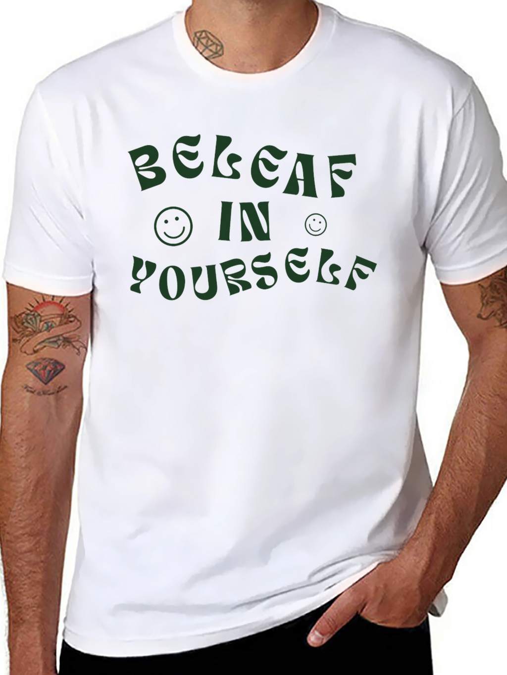 Believe In Yourself T-Shirt - Positive Vibes Tee