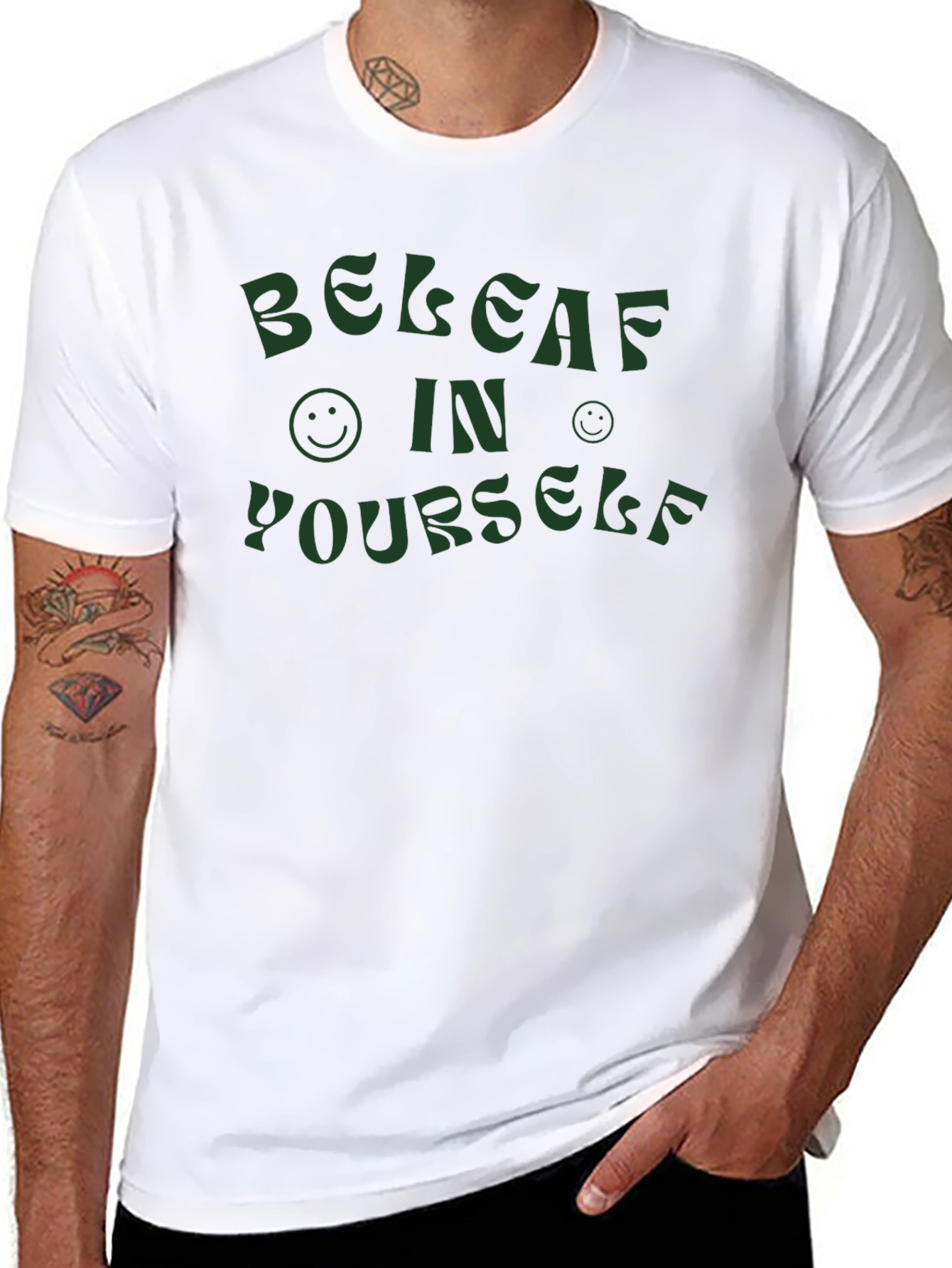 Believe In Yourself T-Shirt - Positive Vibes Tee