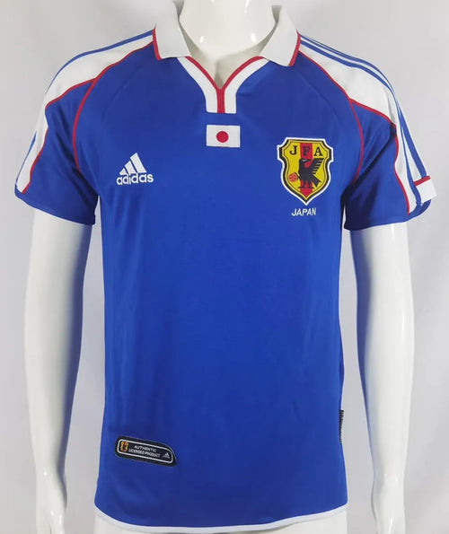 2000 Japan Home Blue Retro Jersey Front