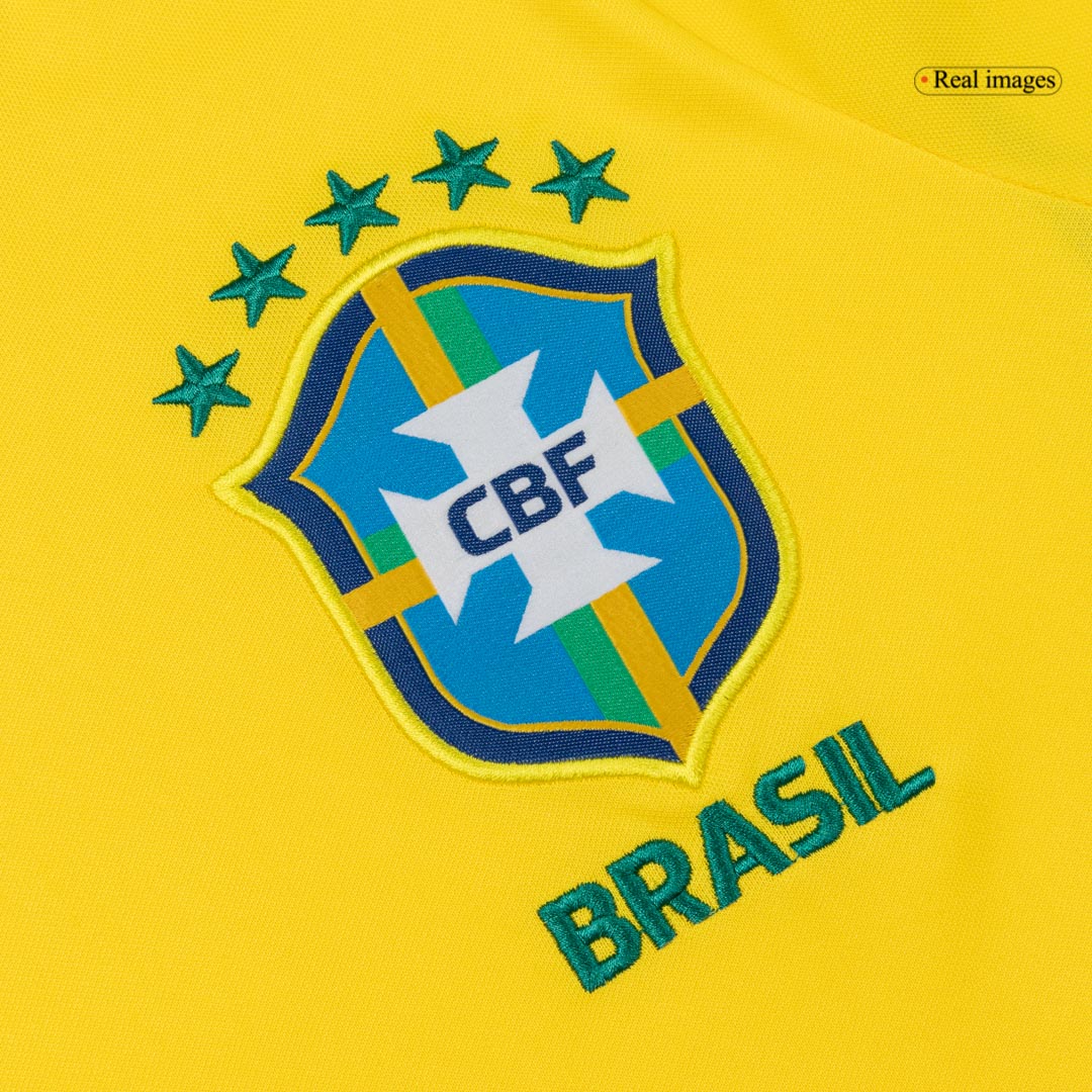 Brazil Home Soccer Jersey World Cup 2026 Yellow Image 4