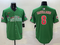 Men's Philadelphia Phillies Nick Castellanos #8 Green Replica Team Jerseys