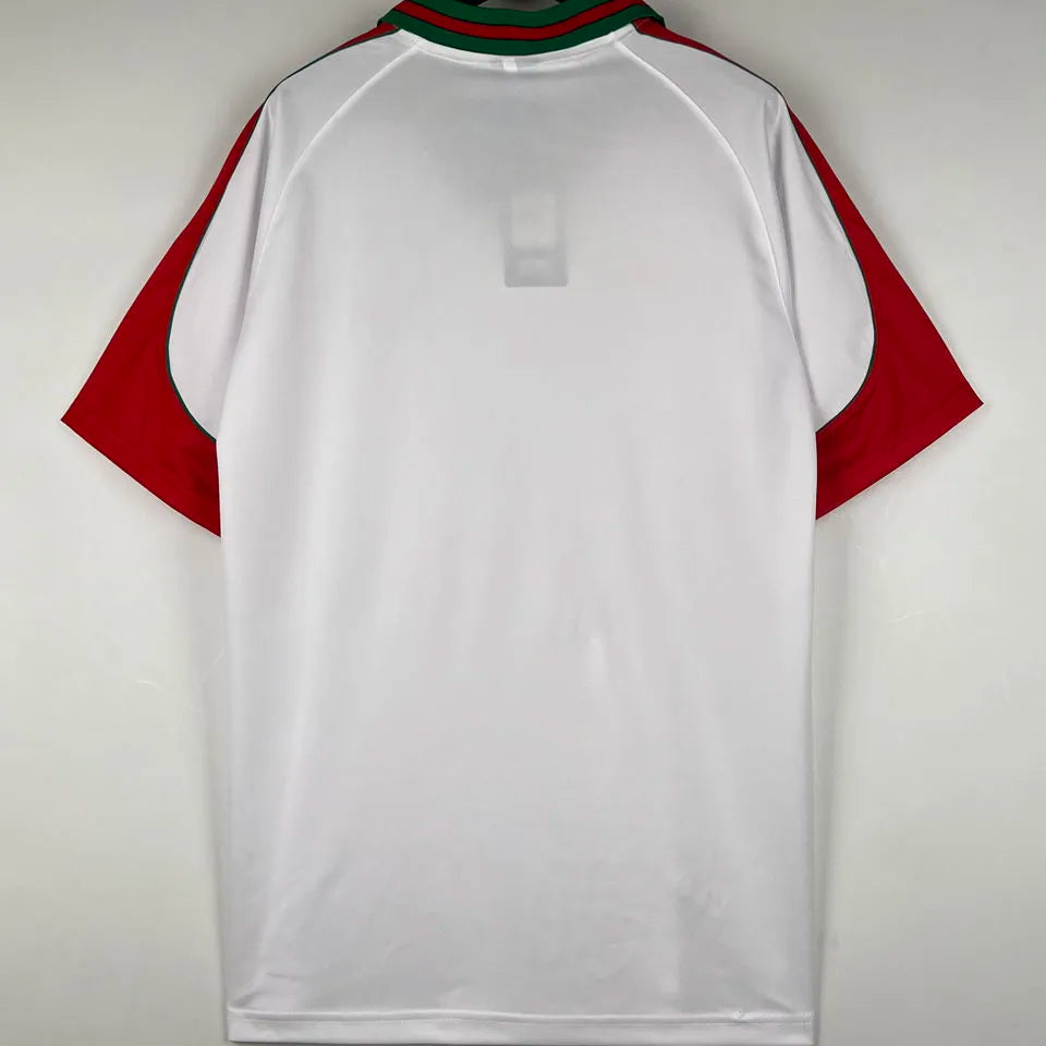 1996/97 Portugal Away White Retro Soccer Jersey Back