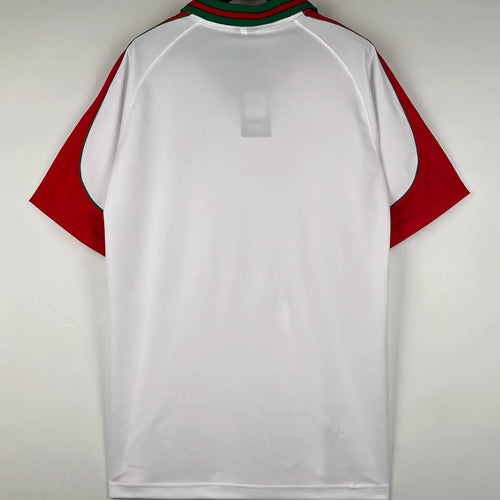 1996/97 Portugal Away White Retro Soccer Jersey Back