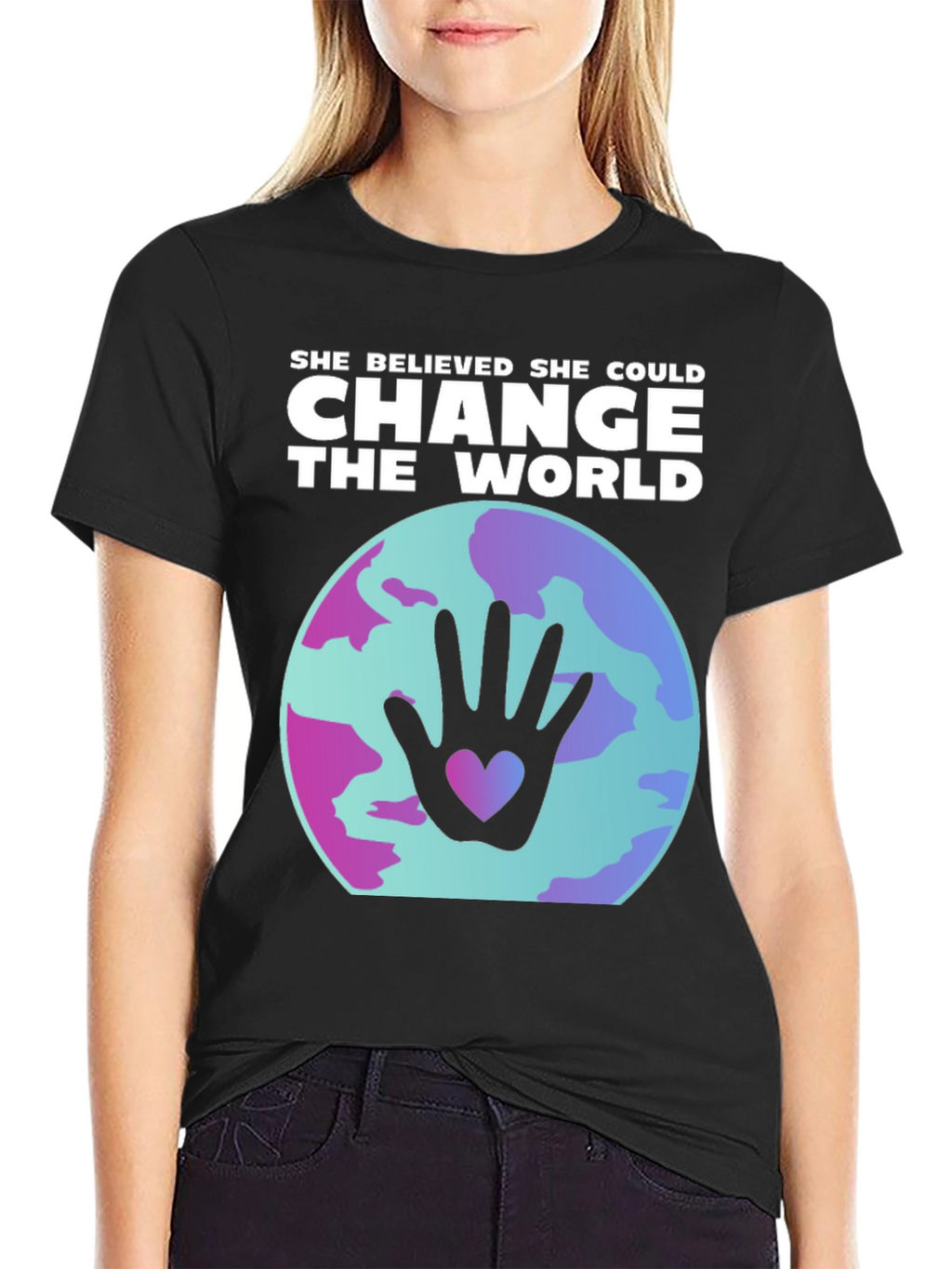 She Believed She Could Change The World T-Shirt