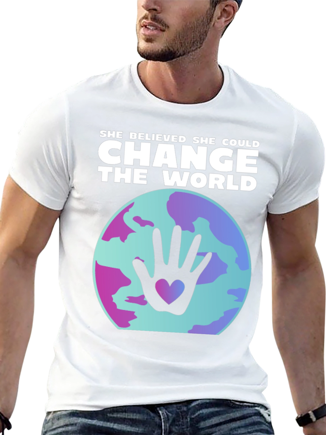 She Believed She Could Change The World T-Shirt
