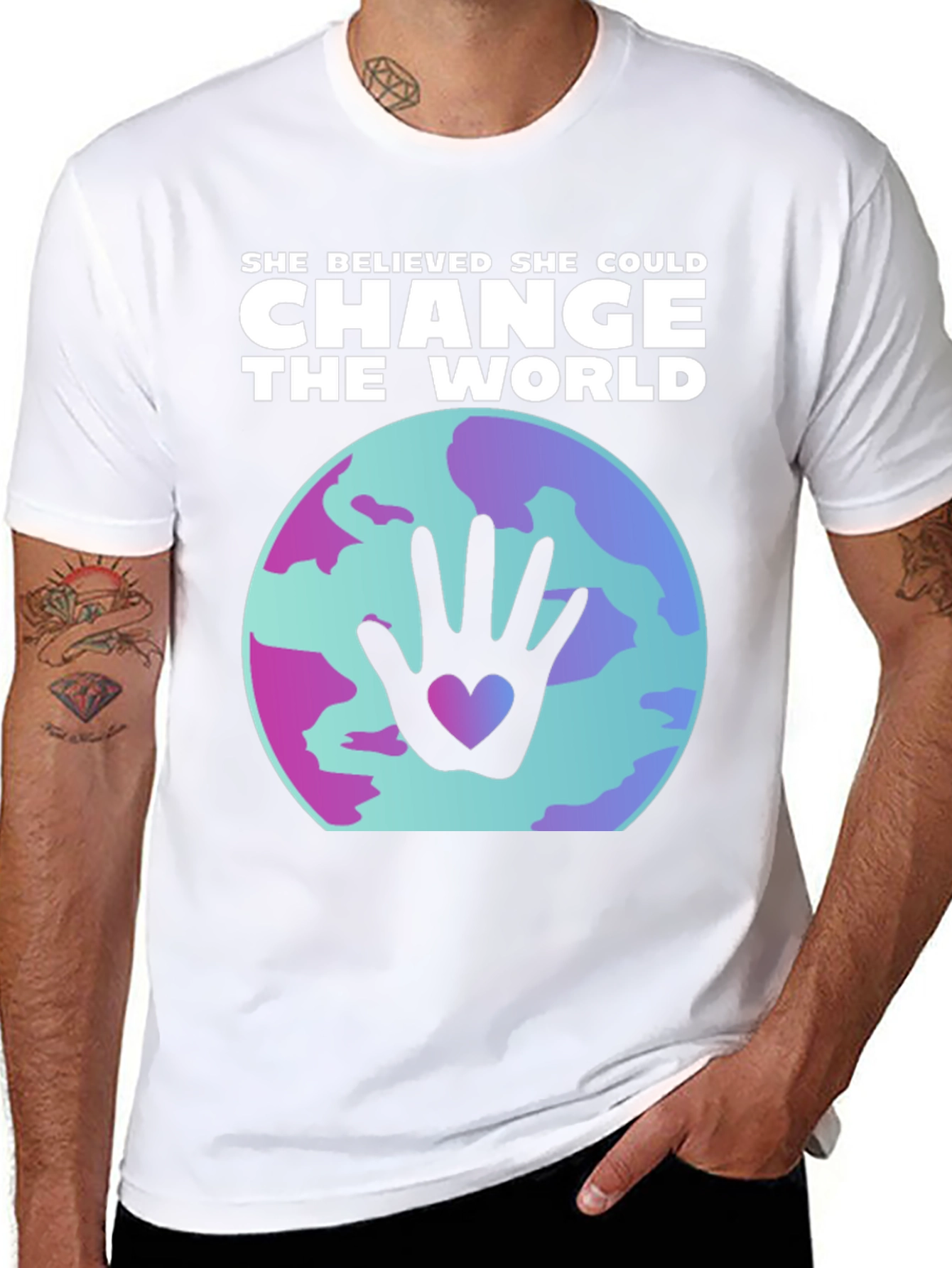 She Believed She Could Change The World T-Shirt