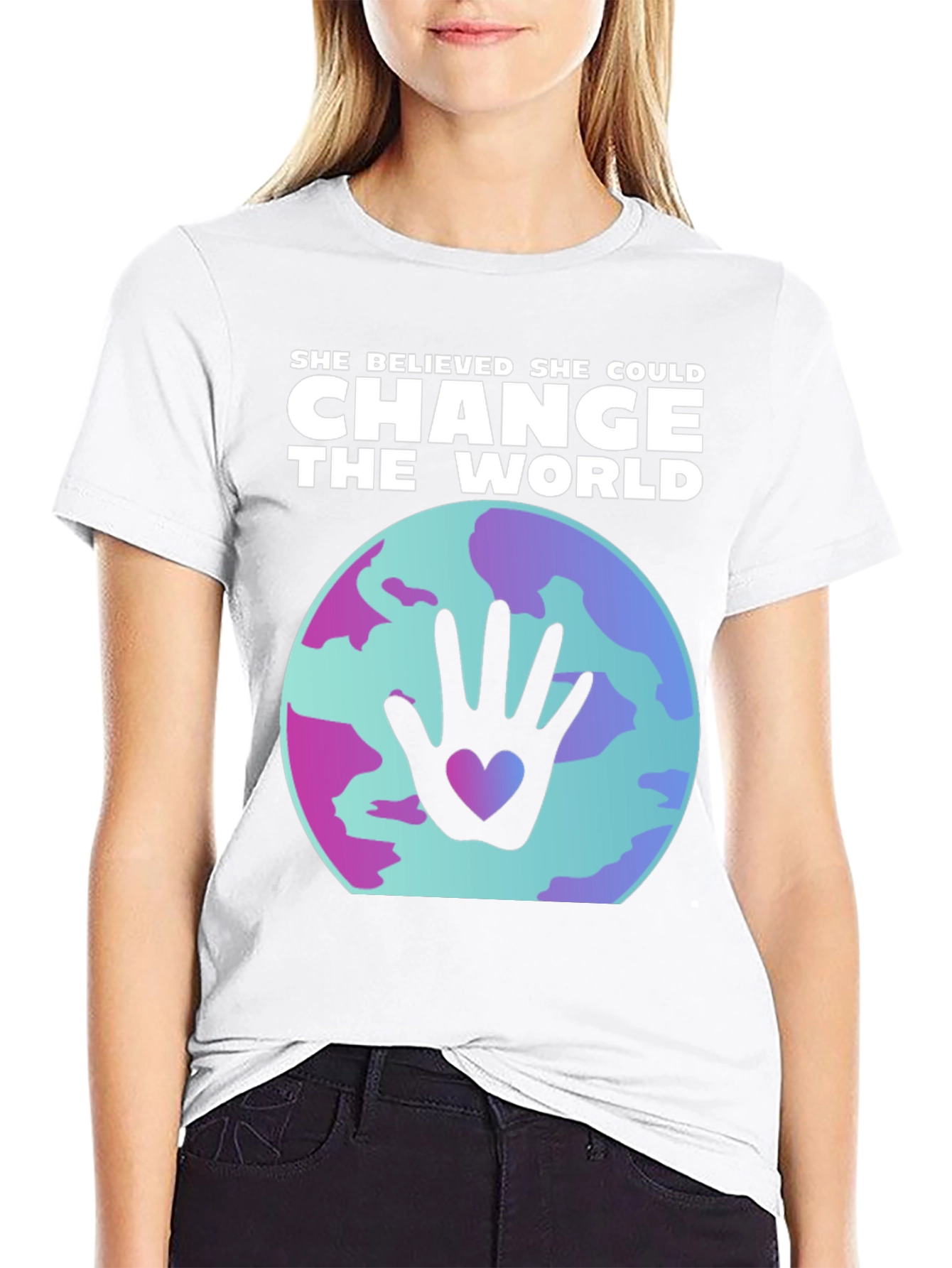 She Believed She Could Change The World T-Shirt