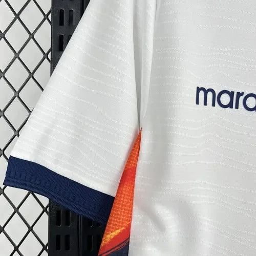 2026/27 Ecuador Away White Fans Soccer Jersey Detail 4