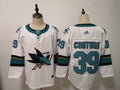 Men's San Jose Sharks Logan Couture #39 White Breakaway Player Jerseys