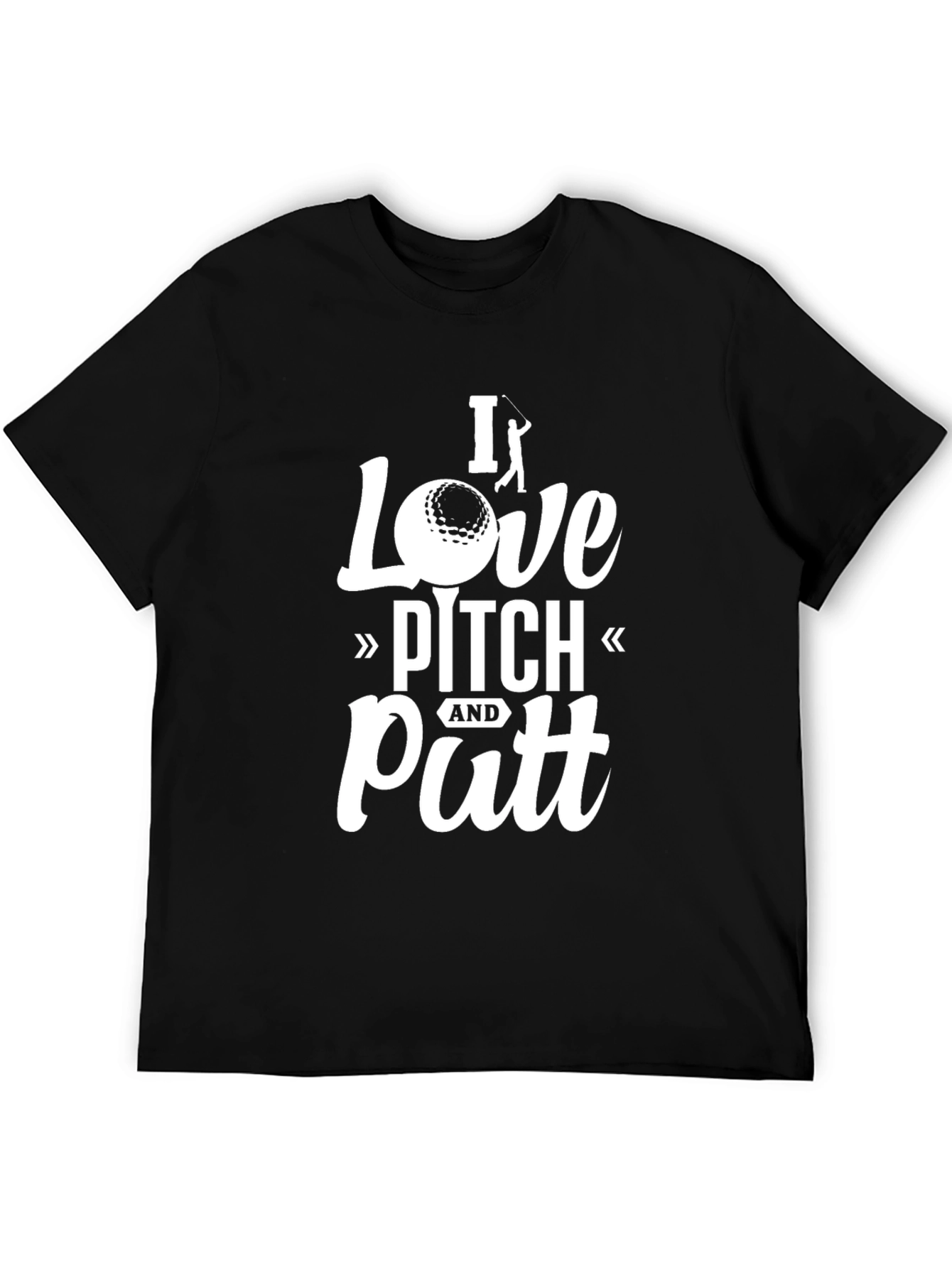 I Love Pitch and Putt Golf T-Shirt