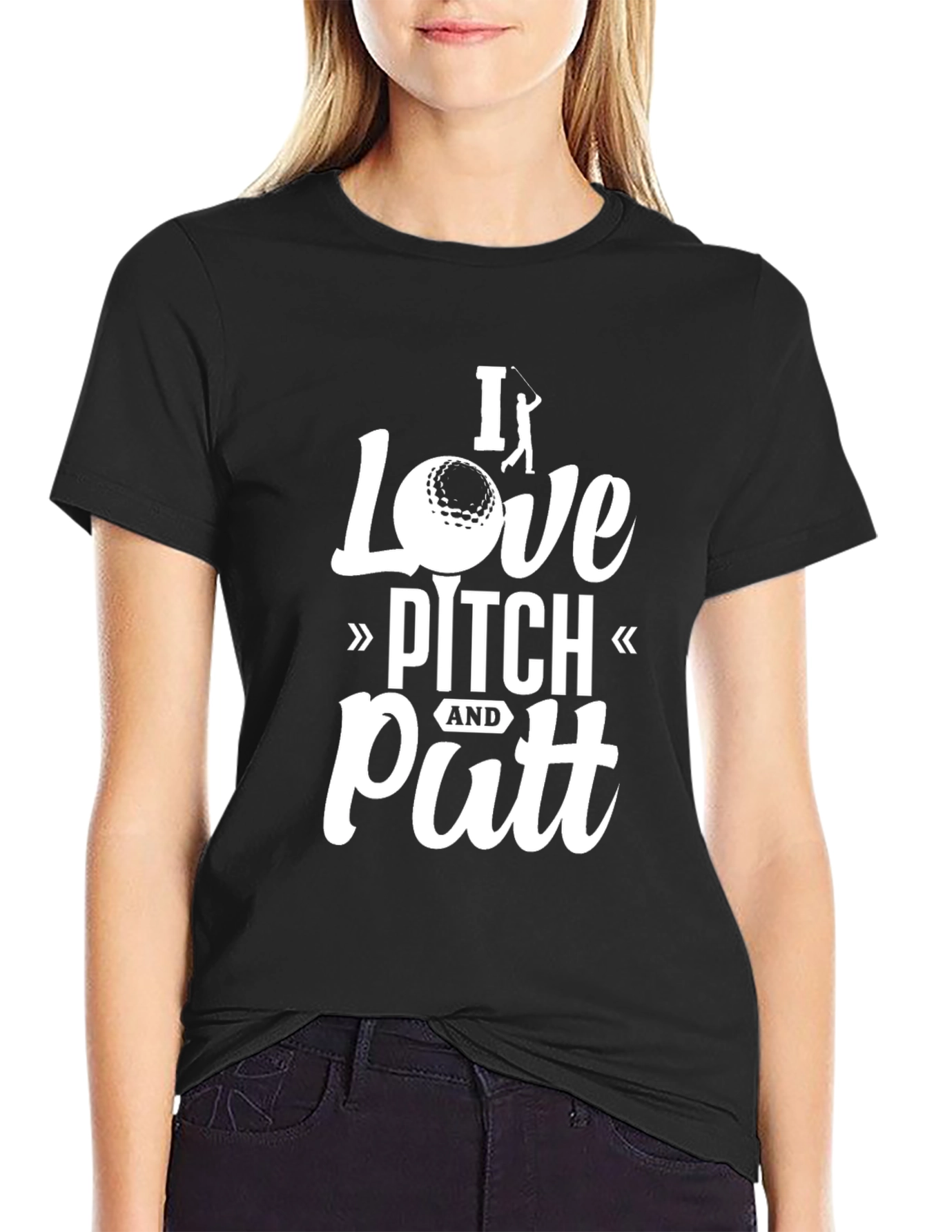 I Love Pitch and Putt Golf T-Shirt