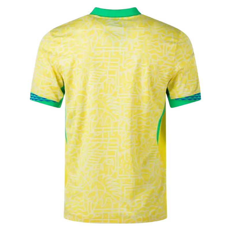 24/25 Brazil Home Jersey Back