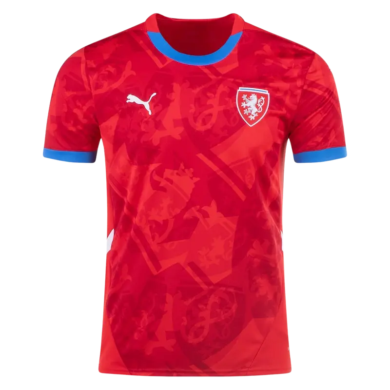 24/25 Czech Republic Home Jersey Front