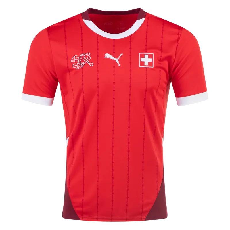 24/25 Switzerland Home Jersey Front