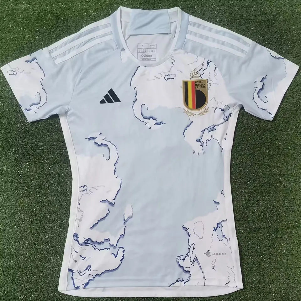 2023 Belgium Women World Cup Home White Women Jersey 女装 Front