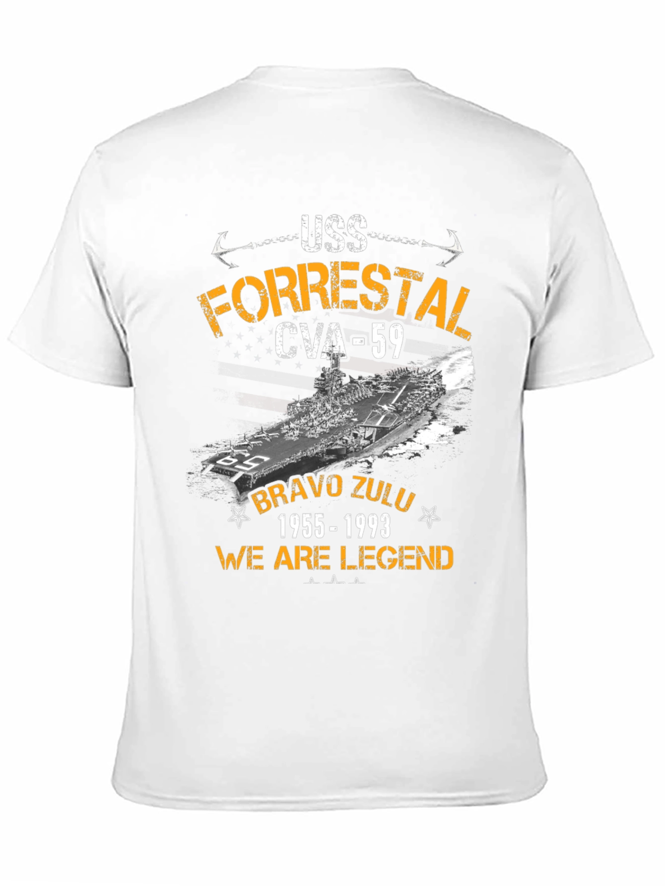 USS Forrestal CVA-59 Graphic Tee