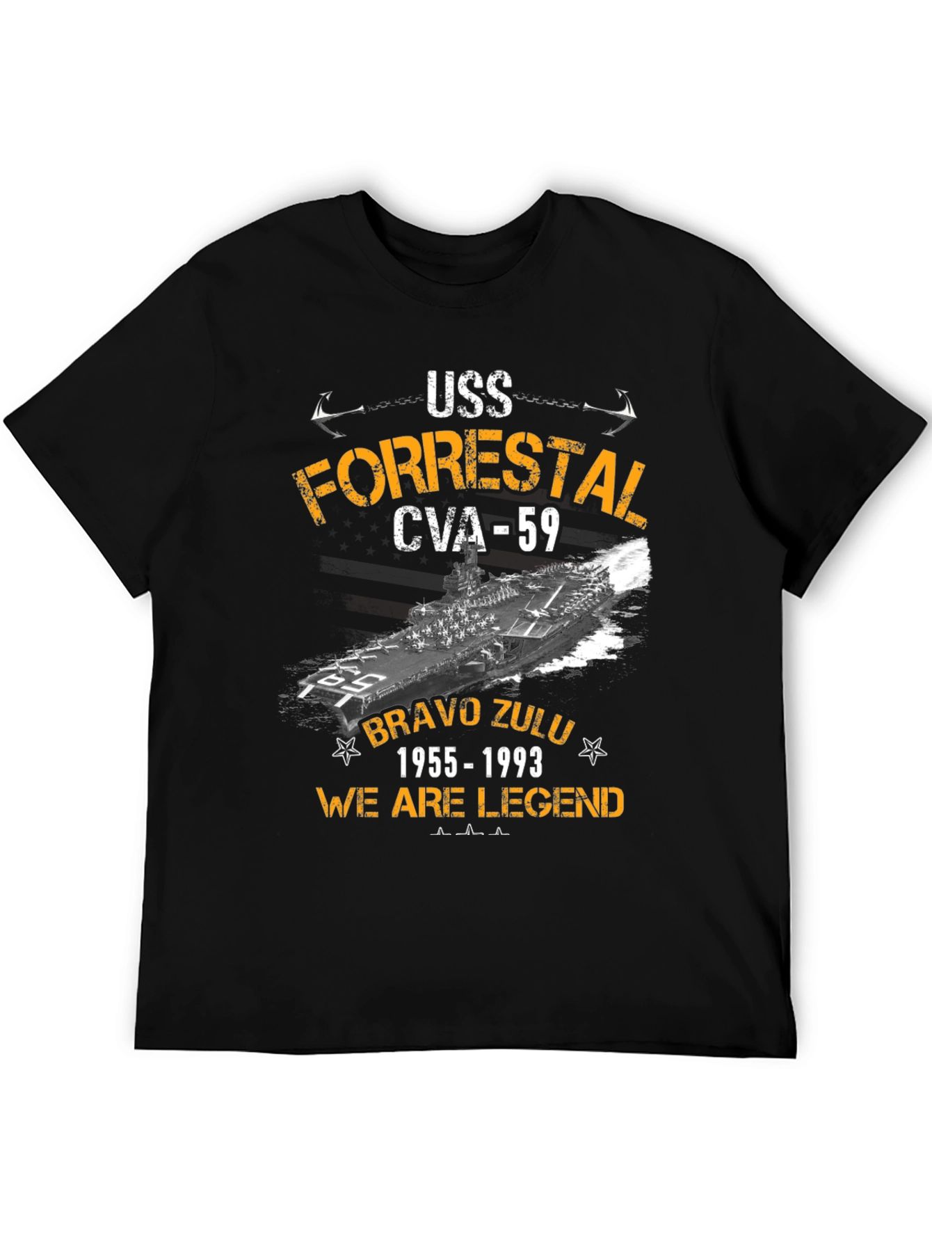 USS Forrestal CVA-59 Graphic Tee