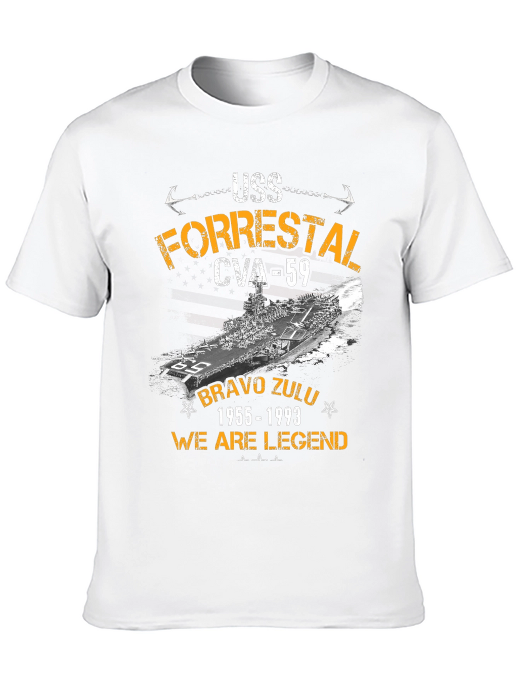 USS Forrestal CVA-59 Graphic Tee