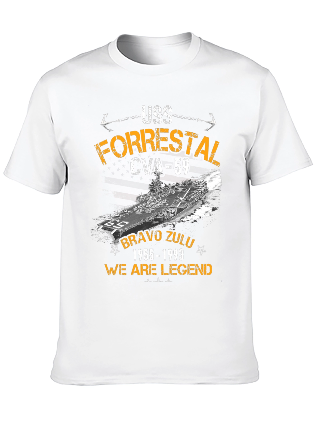 USS Forrestal CVA-59 Graphic Tee