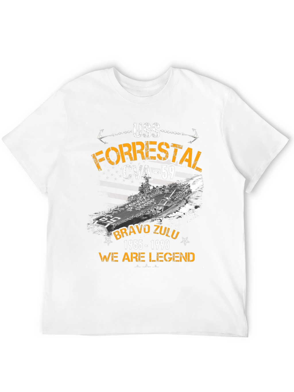 USS Forrestal CVA-59 Graphic Tee