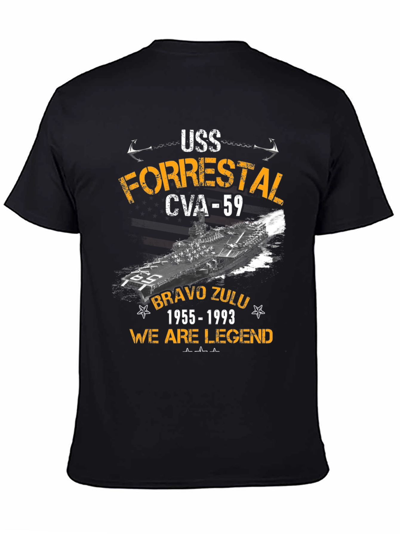 USS Forrestal CVA-59 Graphic Tee