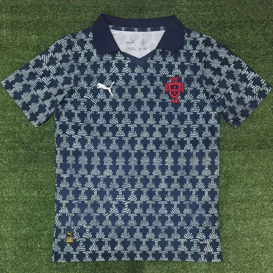 2025 Portugal POLO Short Jersey Front