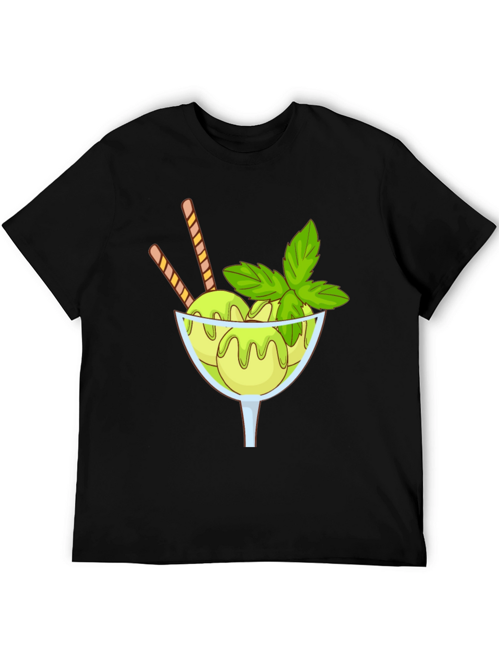 Ice Cream Graphic Tee - Unique Design Soft Fabric