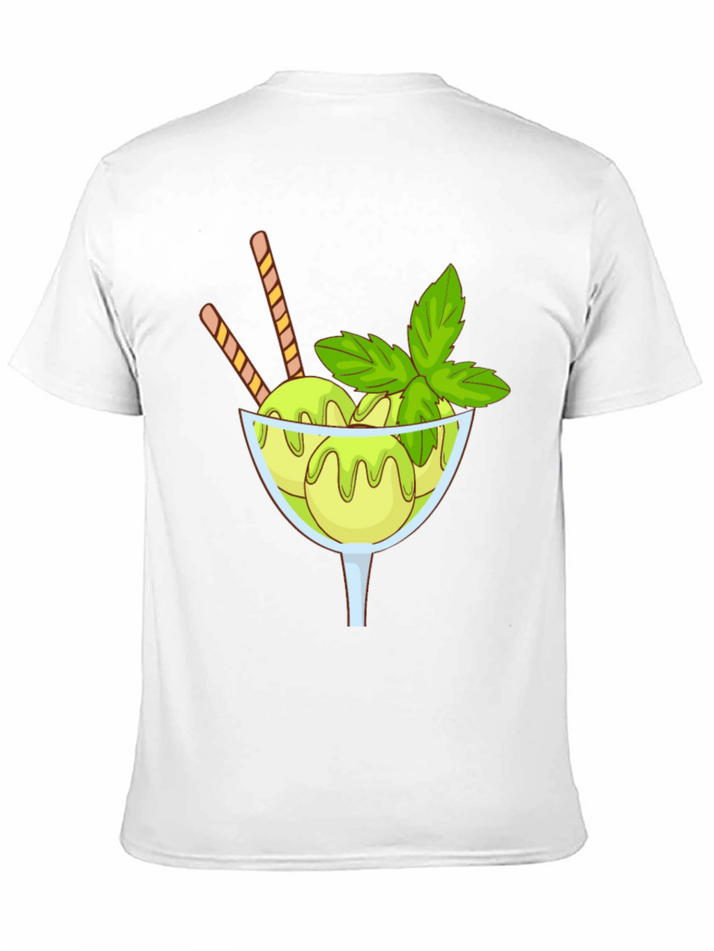 Ice Cream Graphic Tee - Unique Design Soft Fabric