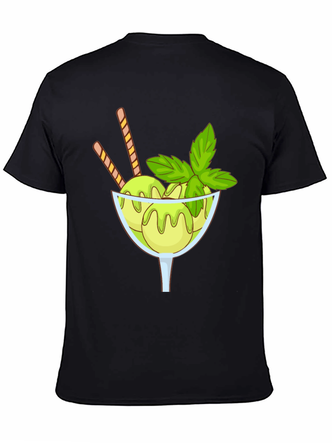 Ice Cream Graphic Tee - Unique Design Soft Fabric
