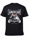 American Muscle Car Graphic Tee