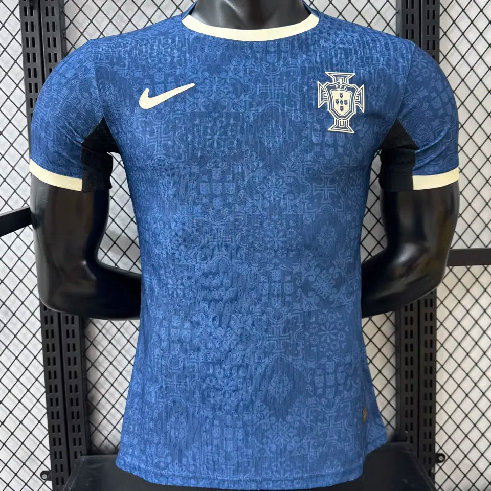2025 Portugal POLO Short Jersey Detail 3