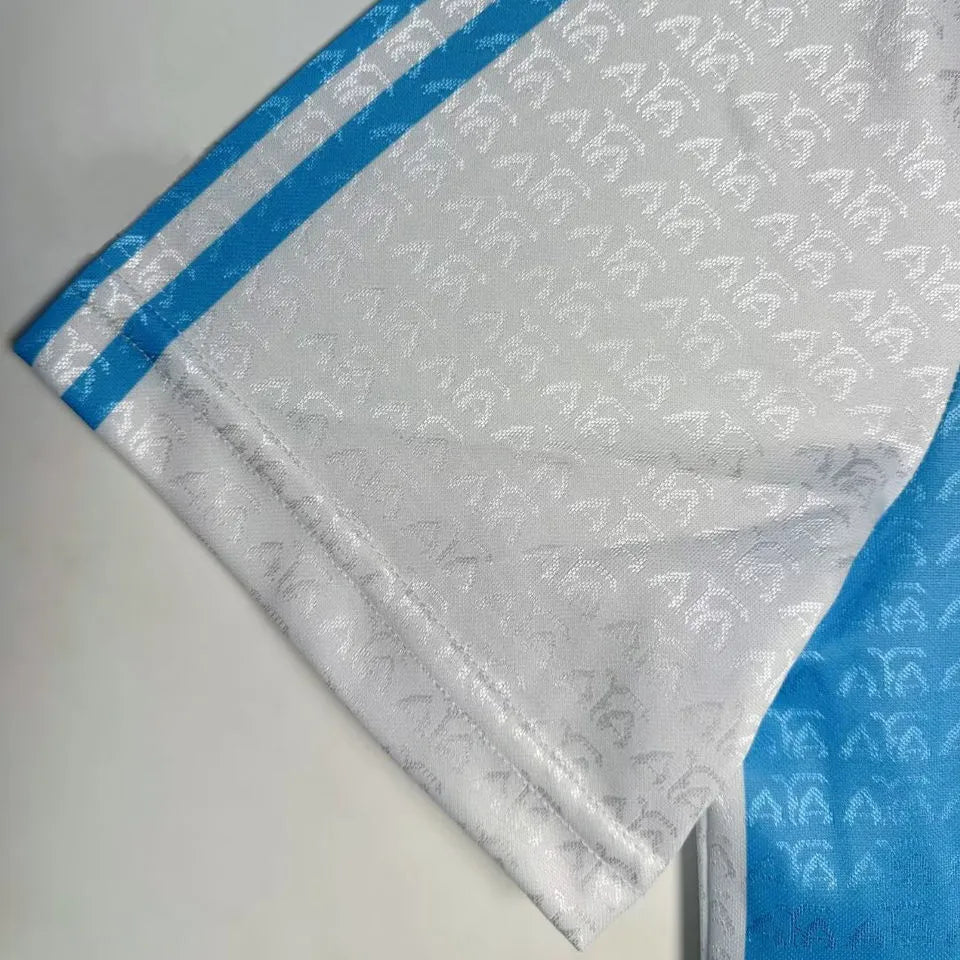 1994 Argentina Home Retro Soccer Jersey Detail 2