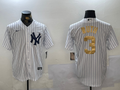 Men's New York Yankees Babe Ruth #3 White Team Game Jerseys