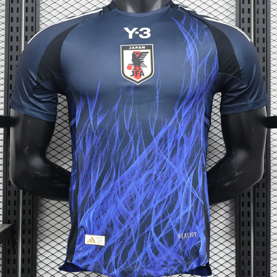 2024/25 Japan Home Y-3 Blue Player Version Jersey Front