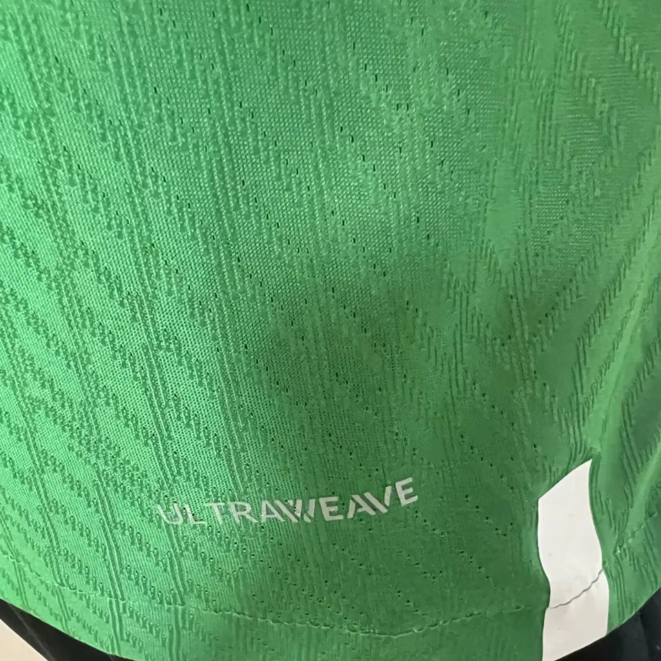 2024 Ivory Coast Home Green Player Version Jersey （3 stars 三星） Detail 3