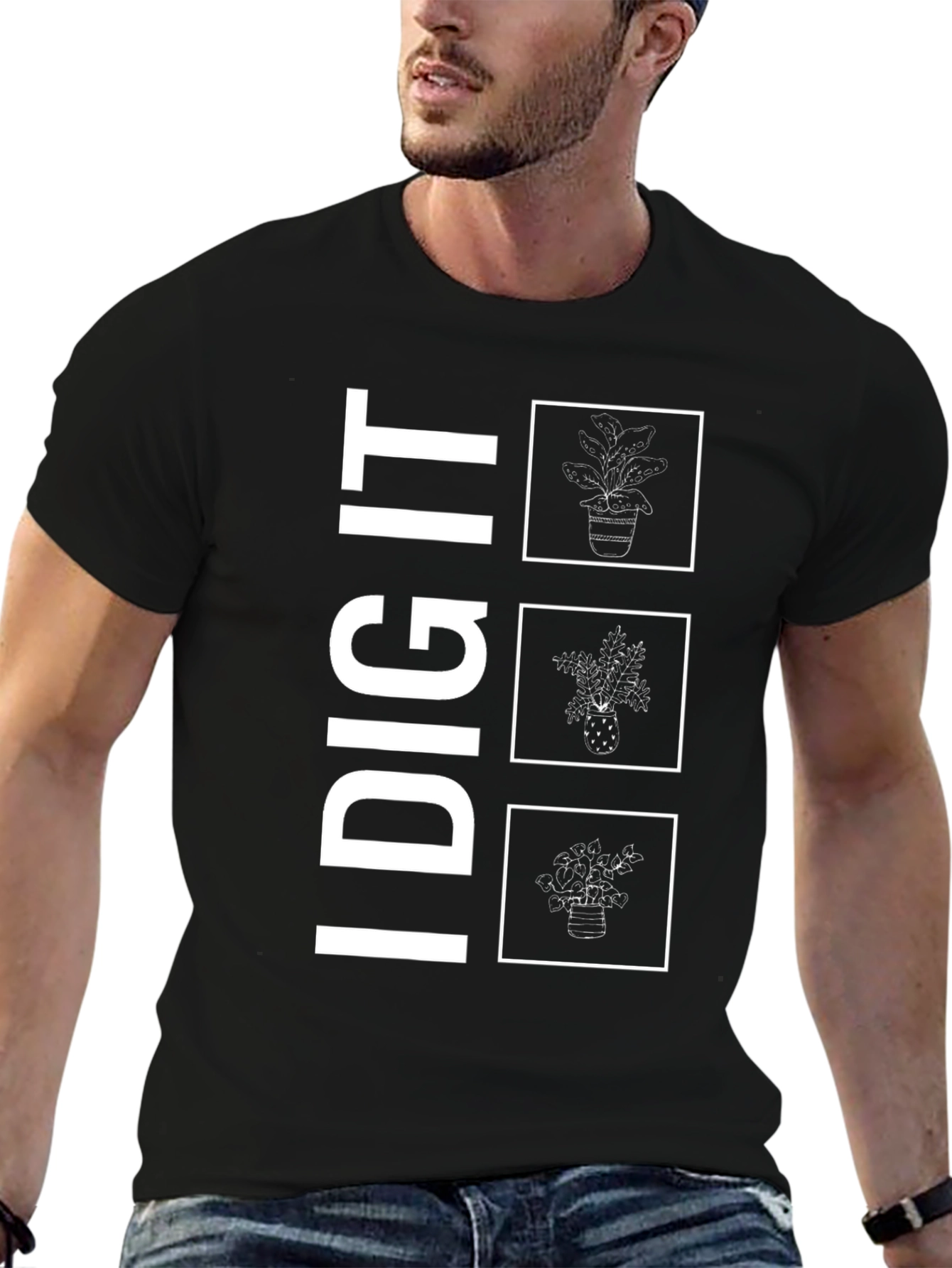 I DIG IT!  Plant Lovers Graphic Tee