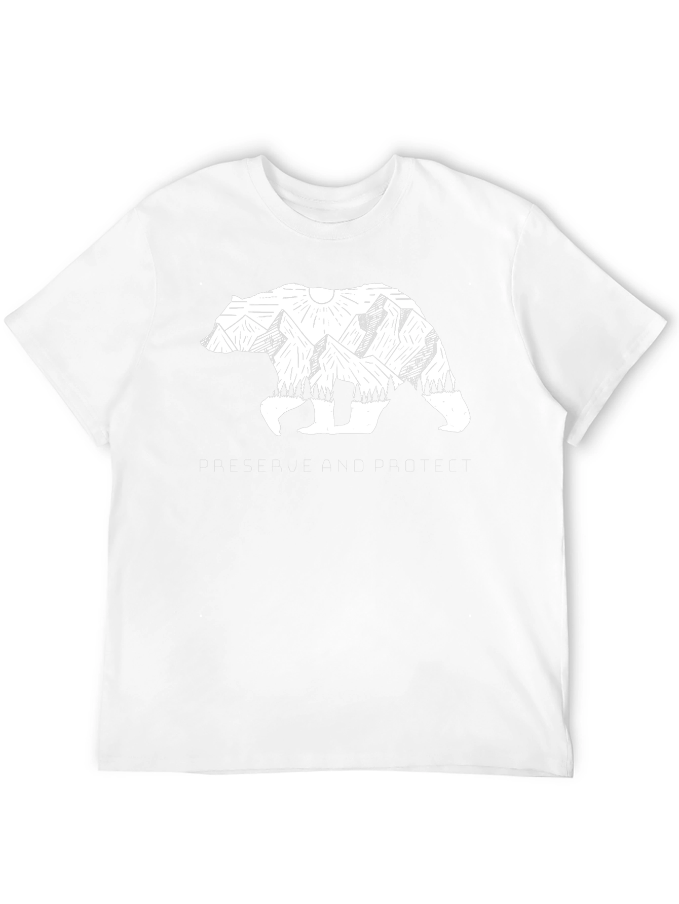Bear Mountain Graphic Tee - Nature Lovers T-Shirt