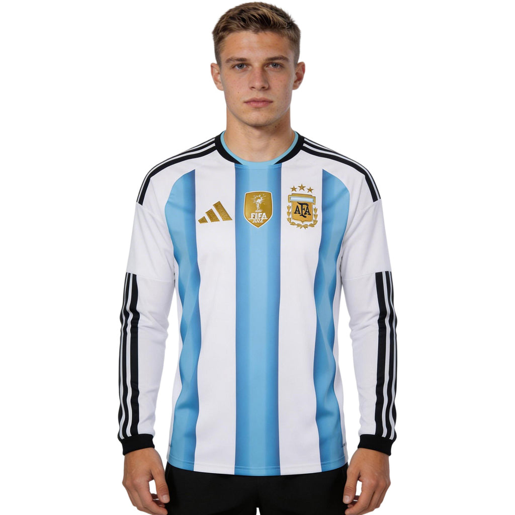 Argentina Home Long Sleeve Jersey World Cup 2026 Front