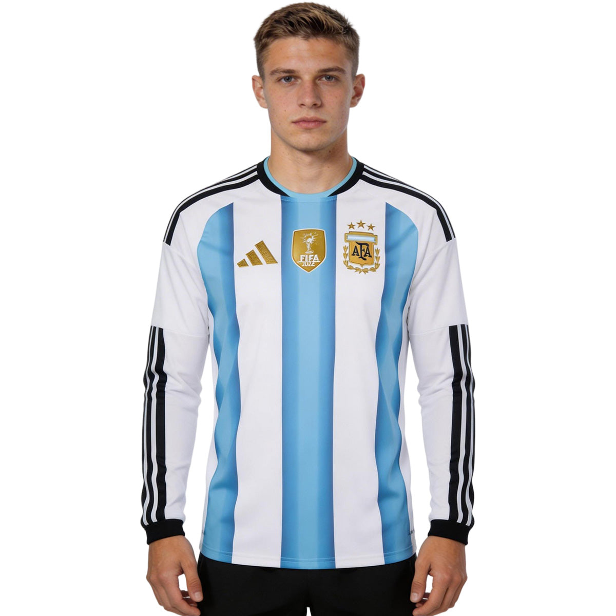 Argentina Home Long Sleeve Jersey World Cup 2026 Front