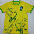 2022/23 Brazil Special Edition Yellow Fans Soccer Jersey Front